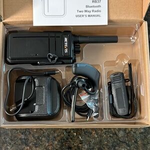 RB37 Black Two Way Radio